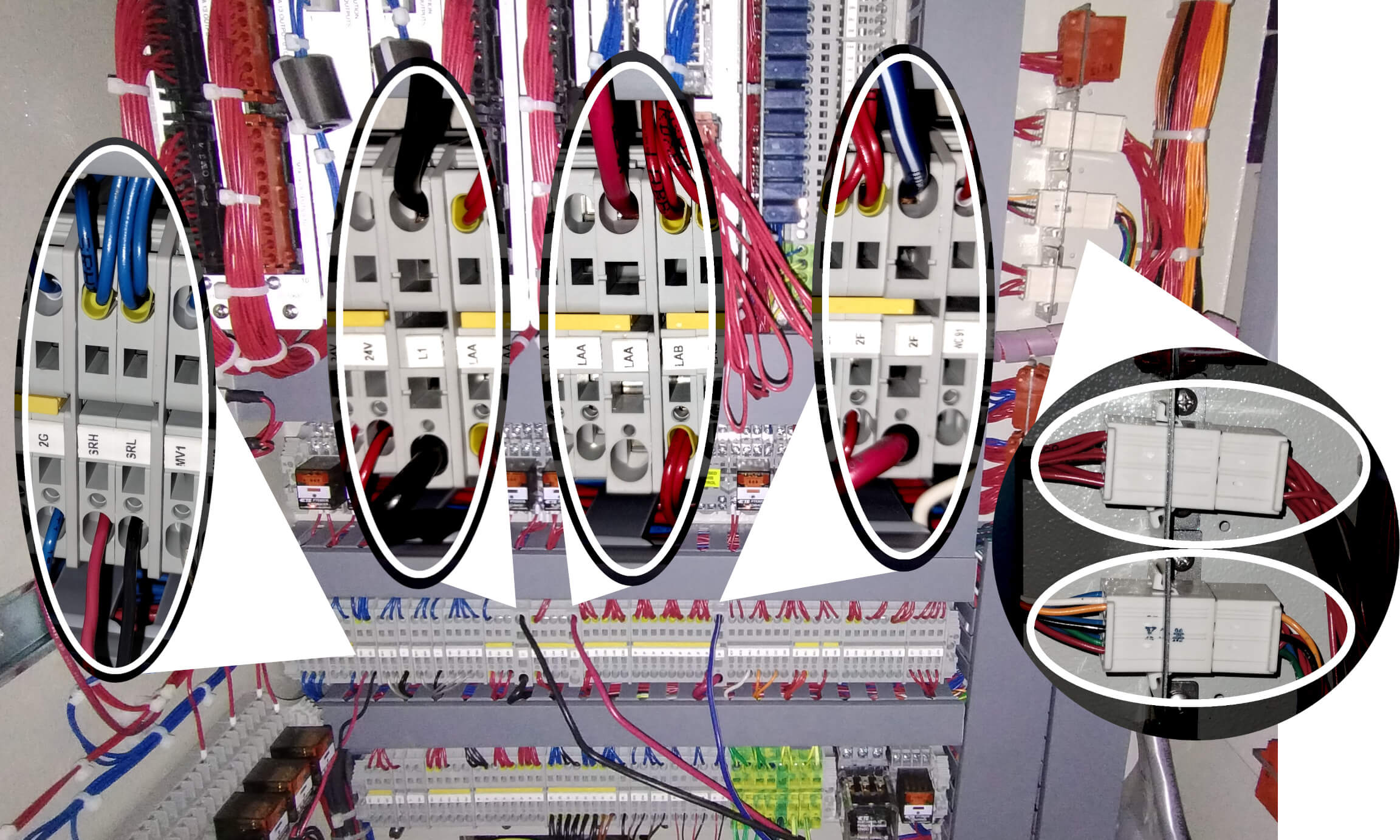 CBW Field Connection Points