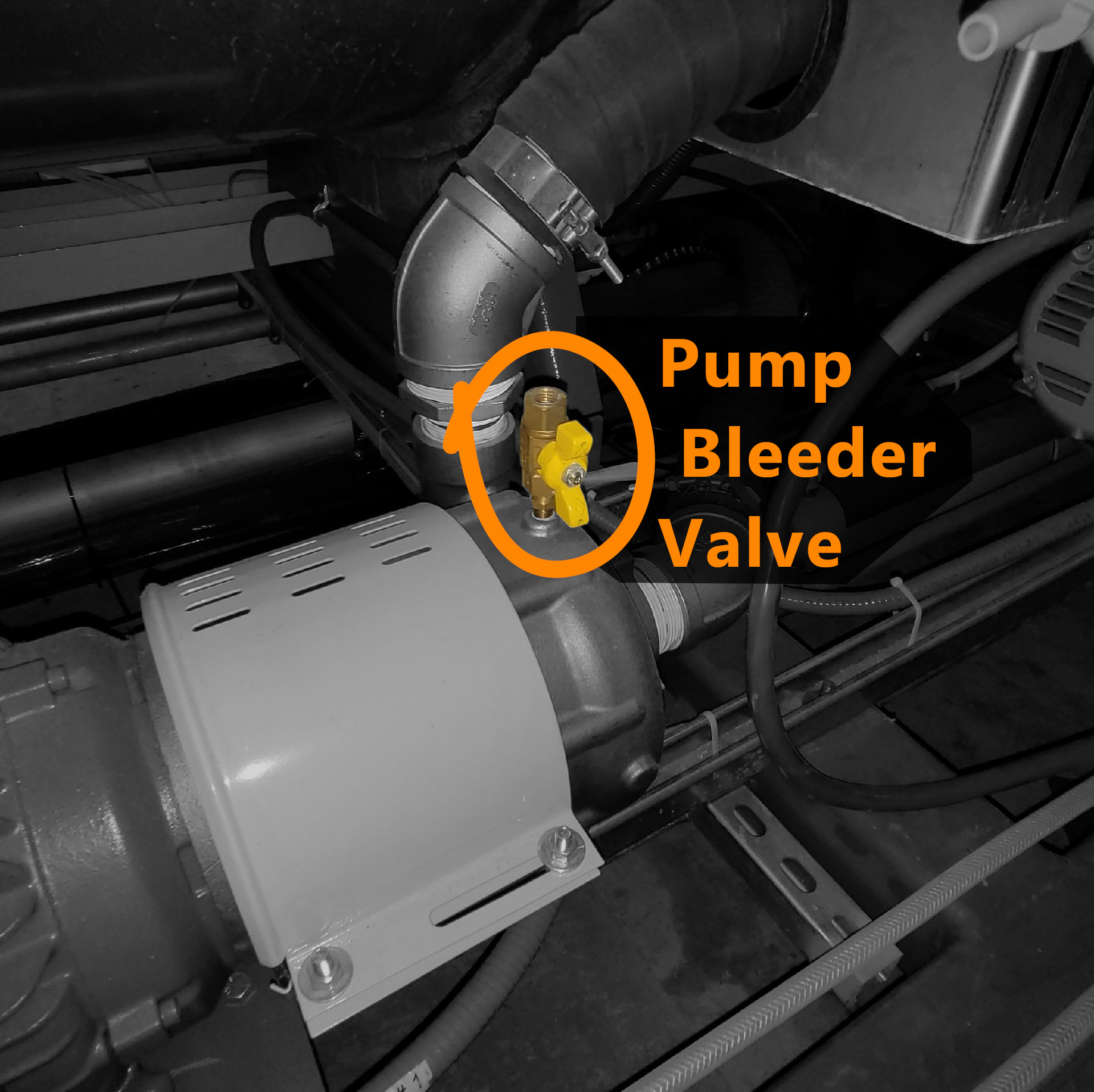 Mid Mod Pump Bleeder Valve