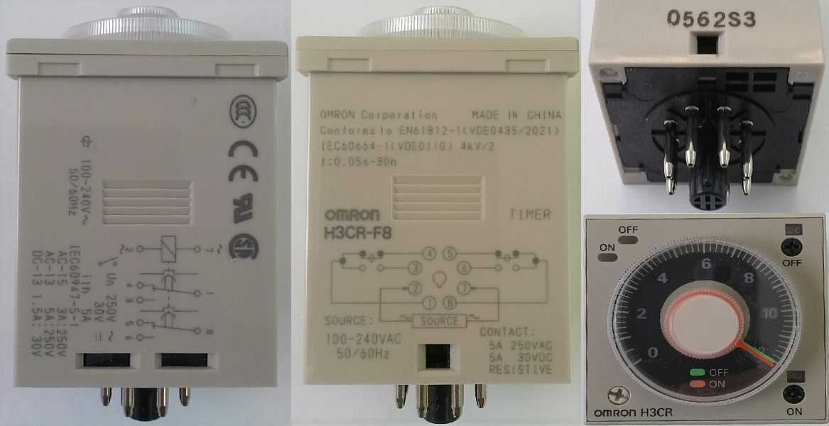 Milnor relay rail, 98CMCR1801 (CSVP), 09FF002F2H (EF71A/B), 09C024D71  (CRDC/L)