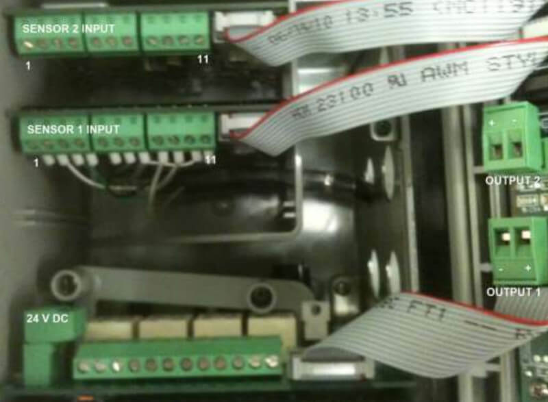 Picture on Connectivity Analyzer connections