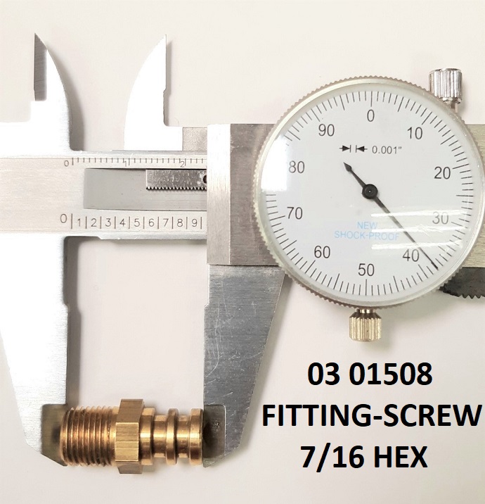 03 01508 FITTING-SCREW 7/16 HEX